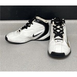 Nike Black and White High-Top Sneakers